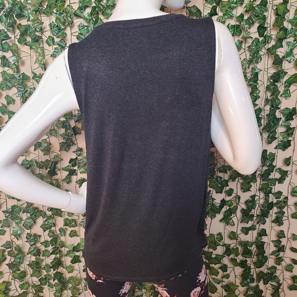 Market & Spruce Women's Washed Black Rayon Casual Sleeveless Top size S - Picture 7 of 12
